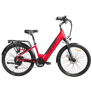 DCO UPTOWN 26" EBIKE ST 15'' RED